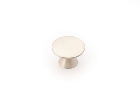 DISC COAT HOOK 60MM DULL BRUSHED NICKEL (CASTELLA)