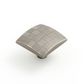 TESSELATE KNOB 34MM BRUSHED TIN (CASTELLA)