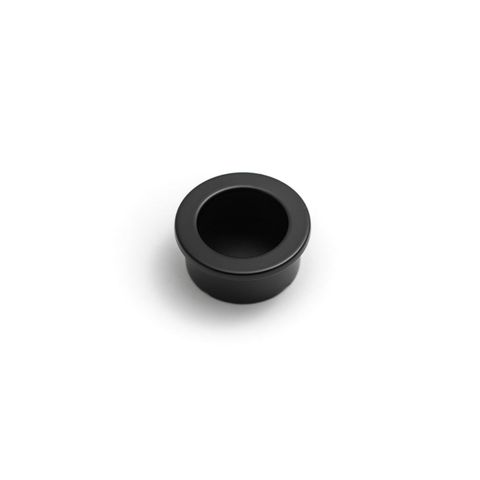 FLUSH PULL 30MM FLUSH MATT BLACK (CASTELLA)