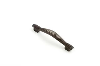 HARVEST HANDLE 96MM BRUSHED TIN (CASTELLA)