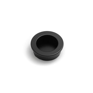 FLUSH PULL 40MM FLUSH MATT BLACK (CASTELLA)