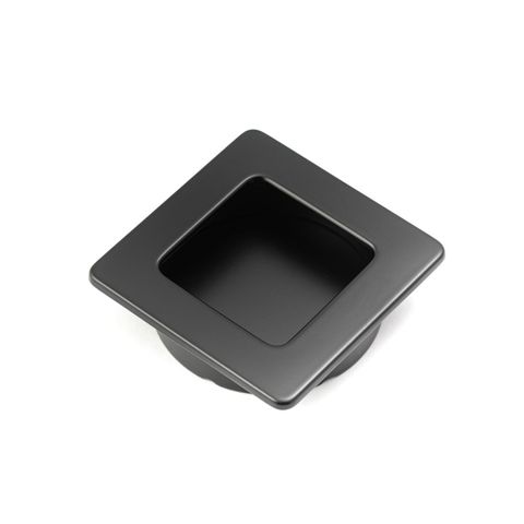 FLUSH PULL 50MM FLUSH MATT BLACK (CASTELLA)