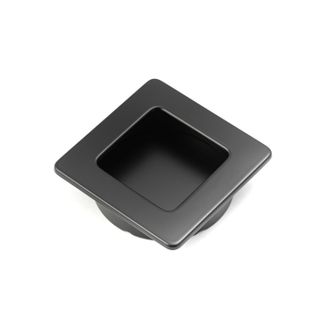 FLUSH PULL 50MM FLUSH MATT BLACK (CASTELLA)