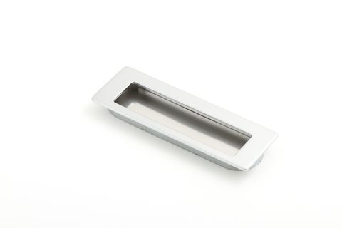 FLUSH PULL PULL SATIN CHROME