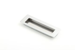 FLUSH PULL 145MM FLUSH SATIN CHROME (CASTELLA)