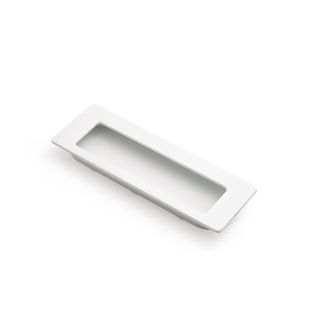 FLUSH PULL 145MM FLUSH MATT WHITE (CASTELLA)