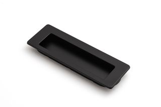 FLUSH PULL 145MM FLUSH MATT BLACK (CASTELLA)