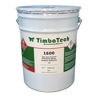 TIMBATECH 1600 HIGH HEAT-RESISTANT PREMIUM SPRAY CONTACT RED 20L (203)