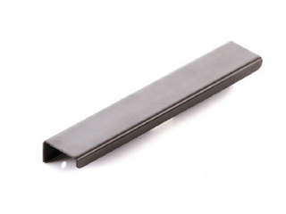 FERRARA HANDLE 200MM GUNMETAL (LIP PULL)