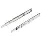 HETTICH KA 5632 FULL EXTENSION BALL BEARING CHROME SLIDE 45KG