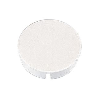 HET 35MM WHITE HINGE HOLE COVER