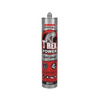 SOUDAL T-REX POWER FAST GRAB STEEL GREY 290ML
