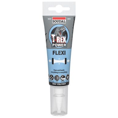 SOUDAL T-REX POWER FLEX BRIGHT WHITE 125ML