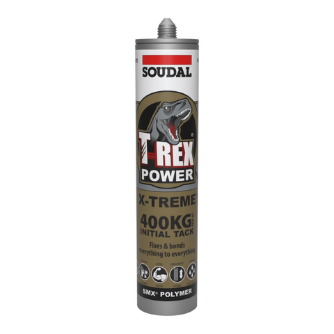 SOUDAL T-REX POWER XTREME WHITE 290ML