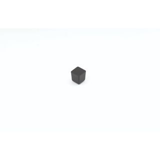 URBANE KNOB 25MM SQUARE MATT BLACK (CASTELLA)