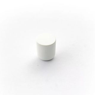 URBANE KNOB 25MM ROUND MATT WHITE (CASTELLA)