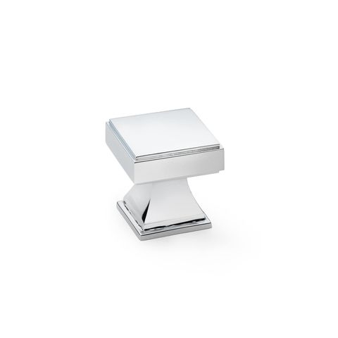KENSINGTON KNOB 30MM POLISHED CHROME (CASTELLA)