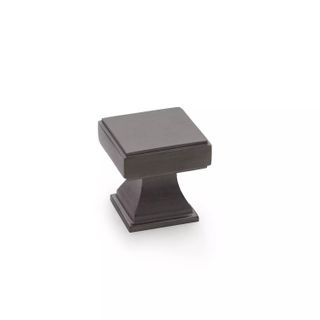 KENSINGTON KNOB 30MM GUNMETAL PVD (CASTELLA)