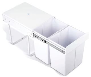 WASTE BIN SOFT CLOSE 2X20LT