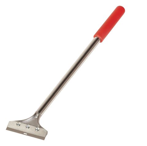 SCRAPER L/HANDLE 18" W/4" B