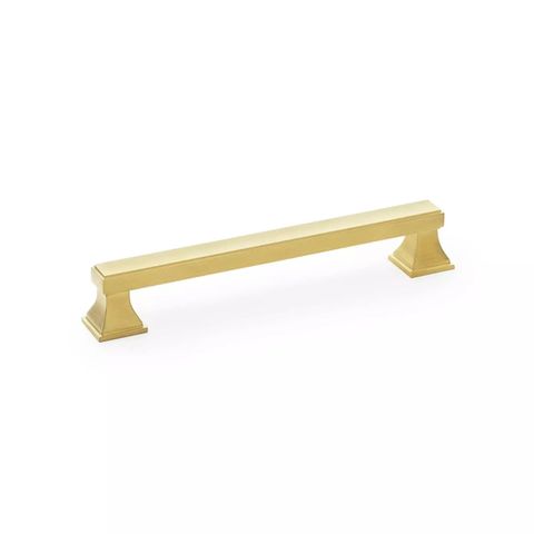 KENSINGTON HANDLE 160MM SATIN BRASS PVD (CASTELLA)