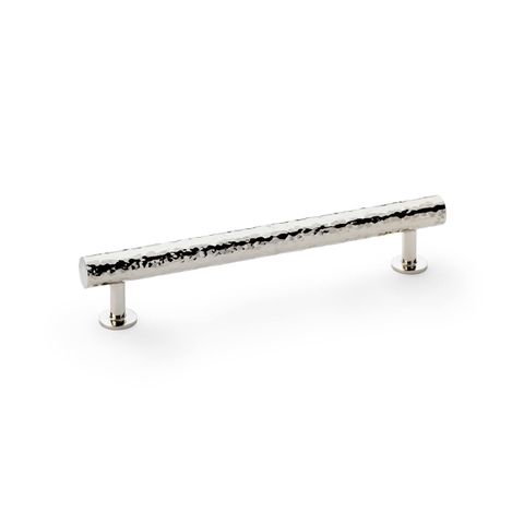 BEXHILL HANDLE 160MM HAMMERED POLISHED NICKEL (CASTELLA)