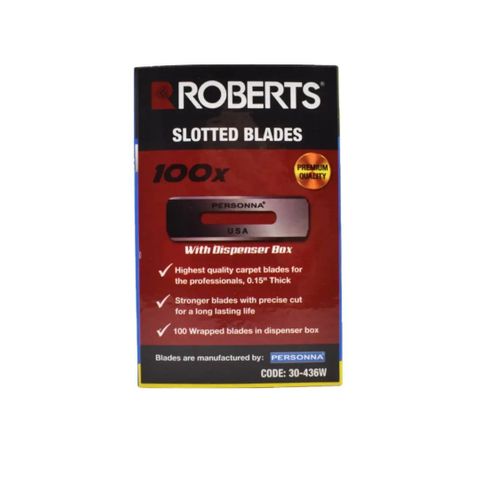 SLOTTED BLADES (100)