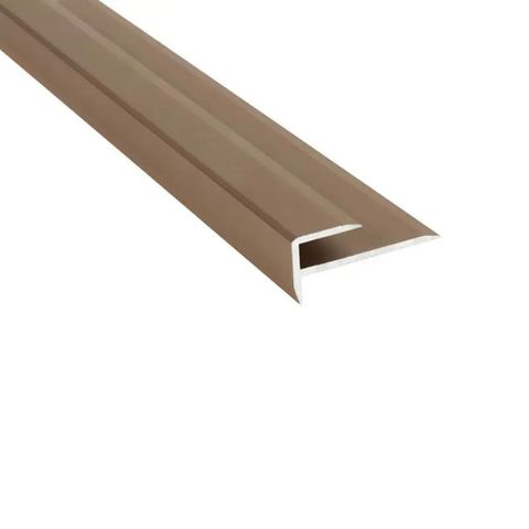 PLANK STAIRNOSE LT BRONZE 5MM