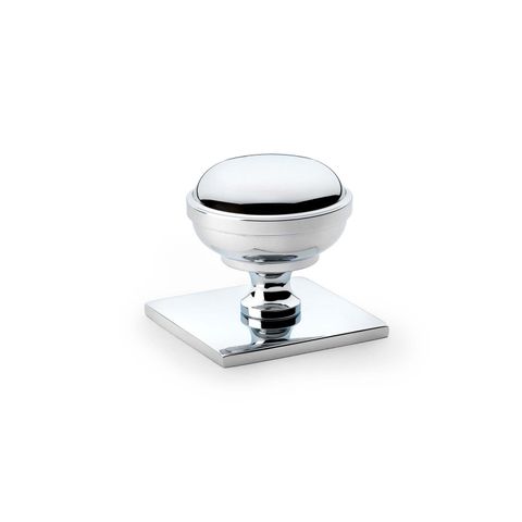 HASTINGS BACKPLATE KNOB POLISHED CHROME