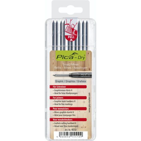 PICA DRY PENCIL REFILL SET, SPECIAL JOINER LEAD (10PK)