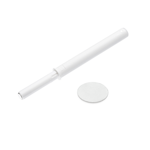 VJS PUSH 2 OPEN MAGNETIC LONG - WHITE (INC PLATE)