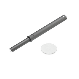 VJS PUSH 2 OPEN MAGNETIC LONG - LEAD GREY (INC PLATE)