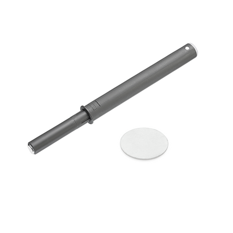 VJS PUSH 2 OPEN MAGNETIC LONG - LEAD GREY (INC PLATE)