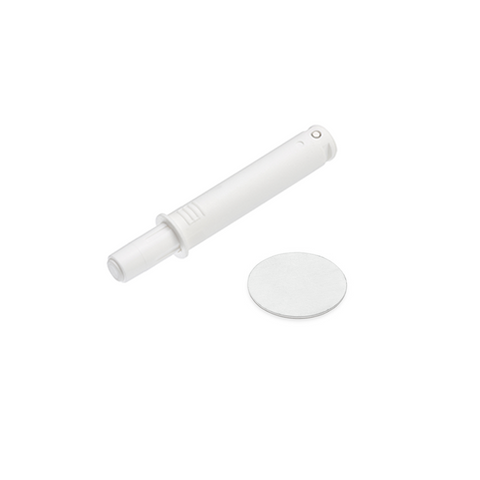 VJS PUSH 2 OPEN MAGNETIC SHORT - WHITE (INC PLATE)