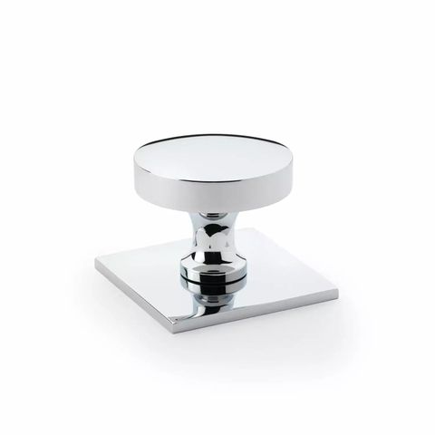 HASTINGS BACKPLATE 38MM ON POLISHED CHROME (CASTELLA)