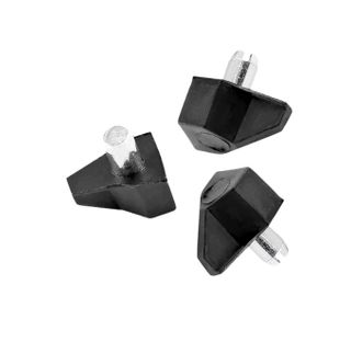 BLACK SHELF SUPPORT (1000)
