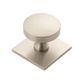 HASTINGS BACKPLATE KNOB SATIN NICKEL