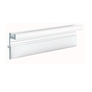 HET WINGLINE 230 RUNNER PROFILE 2400MM WHITE (WIDER ONE) FOR TOP SHELF