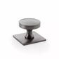 HASTINGS BACKPLATE KNOB GUNMETAL