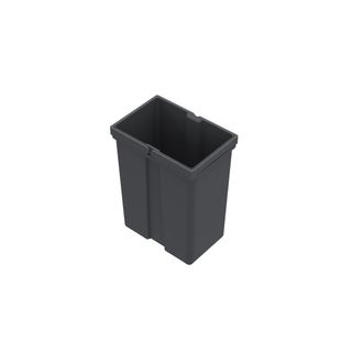 HET BIN 8L PLASTIC 152W X 225D X 295H - ANTHRACITE