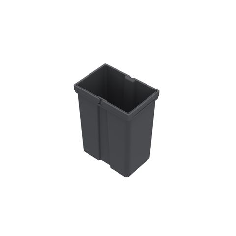 HET BIN 8L PLASTIC 152W X 225D X 295H - ANTHRACITE