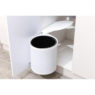 BIN WHITE 12LT - SWING OUT BIN