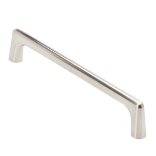 VJS HANDLE 1343 BRUSHED NICKEL 160MM (ROUNDED 'D')