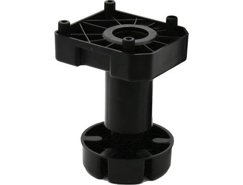 KNOCK IN BLACK, ADJ LEG & BLOCK 120-180MM