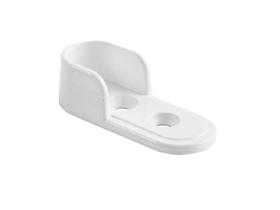 END FLANGE WHITE - OVAL