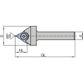 TURNBLADE V-GROOVE ROUTER CUTTER HEAD 90 - HW/D54/NL27/S20X50/GL100/Z1/RL