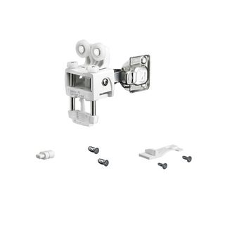 HET WINGLINE L, SET OF RUNNING COMPONENTS WITHOUT BOTTOM RUNNER, SELF CLOSE, 12KG WHITE - RIGHT