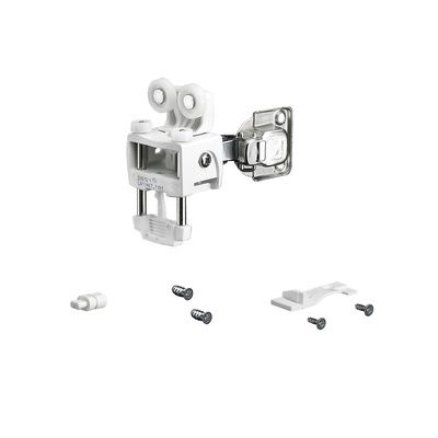 HET WINGLINE L, SET OF RUNNING COMPONENTS WITHOUT BOTTOM RUNNER, SELF CLOSE, 12KG WHITE - RIGHT