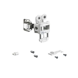 HET WINGLINE L, SET OF RUNNING COMPONENTS WITHOUT BOTTOM RUNNER, SELF CLOSE, 12KG WHITE - LEFT