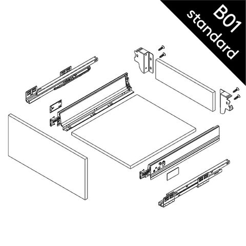 DTC SMOOTH DRAWER KIT